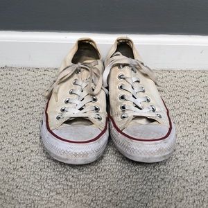 White low top converse